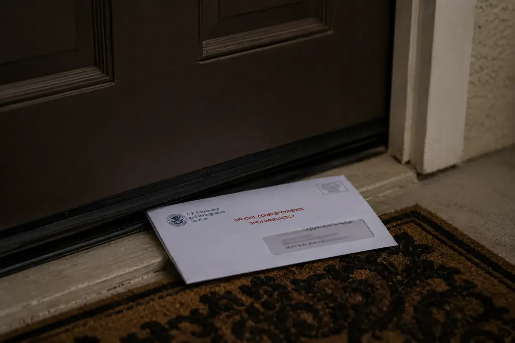 letter from USCIS regarding investigation / carta de USCIS sobre desnaturalizacion