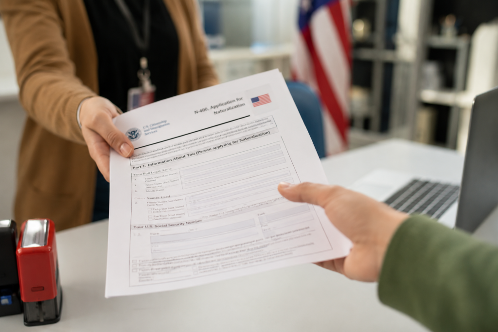 Formularios de ciudadania americana/U.S. Citizenship
