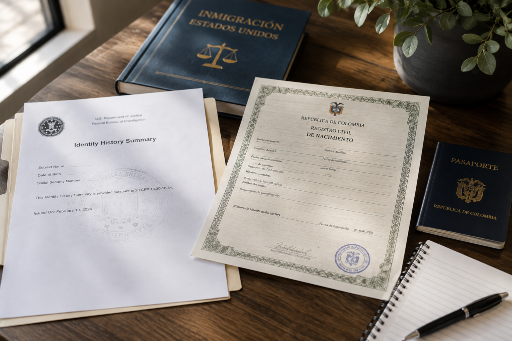 ¿Puedo Usar Mi Historial del FBI en Vez del Certificado de Mi País de Origen? 10 FBI history identity summary vs certificado de antecedentes