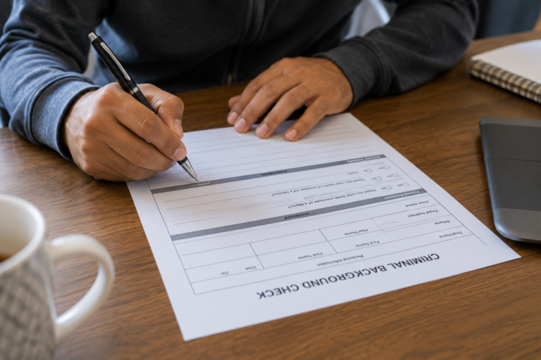 GWP Immigration Law - Immigration Lawyers that listen 4 Person completing police certificate /background check/certificado de antecedentes penales